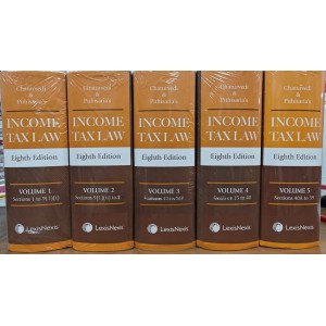 LexisNexis's Income Tax Law by Chaturvedi & Pithisaria (1 to 5 HB Vols. 2024)